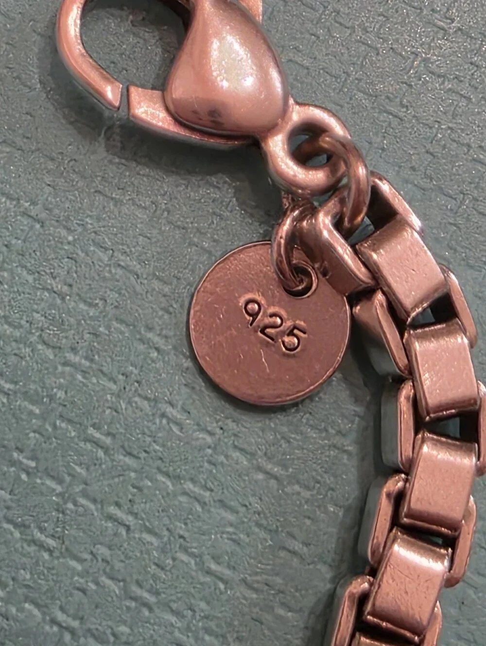 Tiffany & Co. Veneitian Box Chain Bracelet - 925 Silver